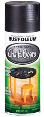 Rust-Oleum Specialty Chalkboard Flat 11 Ounce 325ML Black Spray