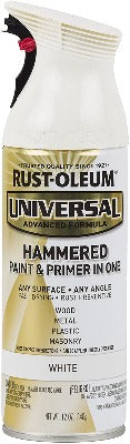 Rust-Oleum Universal  12 Ounce 355ML Satin White Spray